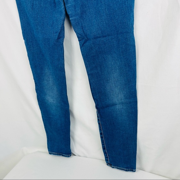 American Eagle Outfitters Next Level Stretch Hi Rise Jegging Light Wash Size 10 - Picture 15 of 16